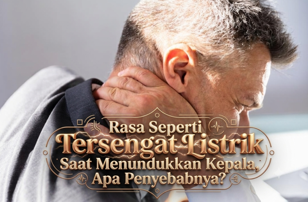 Rasa Seperti Tersengat Listrik Saat Menundukkan Kepala, Apa Penyebabnya?