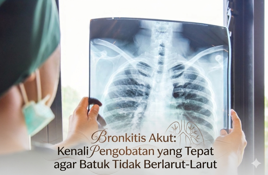 Bronkitis Akut: Kenali Pengobatan yang Tepat agar Batuk Tidak Berlarut-Larut