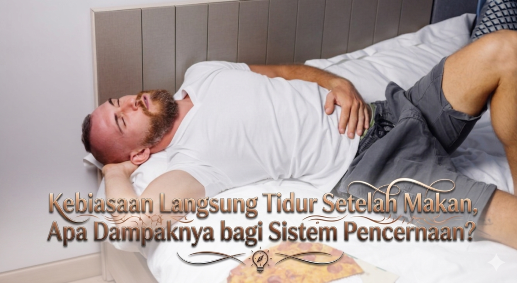 Kebiasaan Langsung Tidur Setelah Makan, Apa Dampaknya bagi Sistem Pencernaan?
