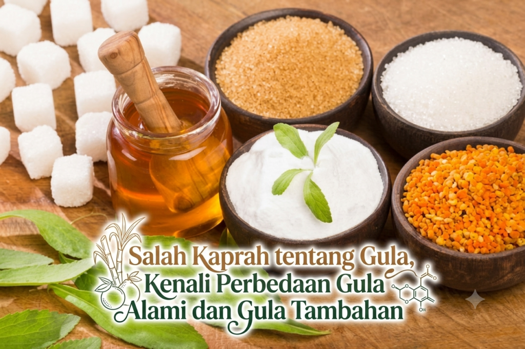 Salah Kaprah tentang Gula, Kenali Perbedaan Gula Alami dan Gula Tambahan