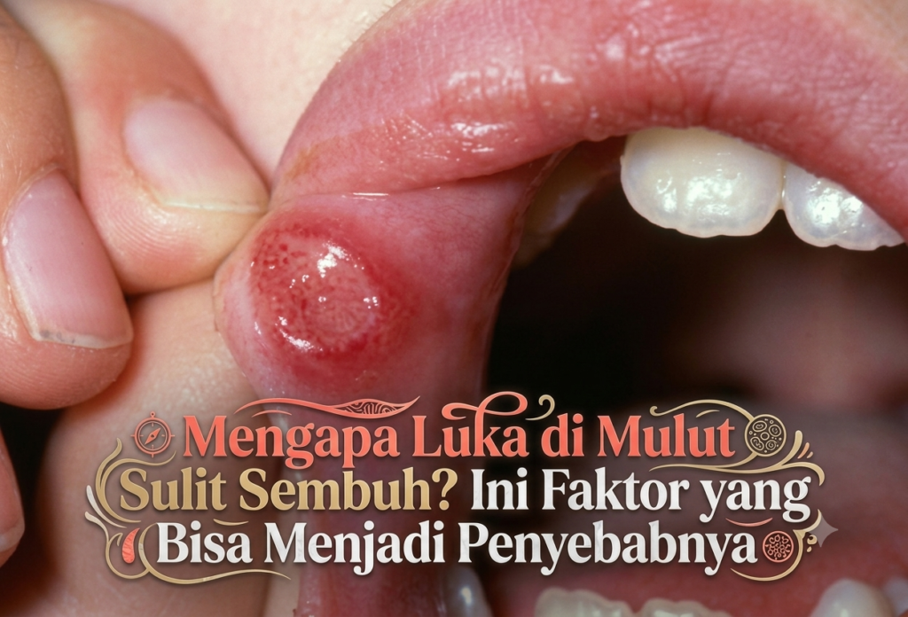 Mengapa Luka di Mulut Sulit Sembuh? Ini Faktor yang Bisa Menjadi Penyebabnya