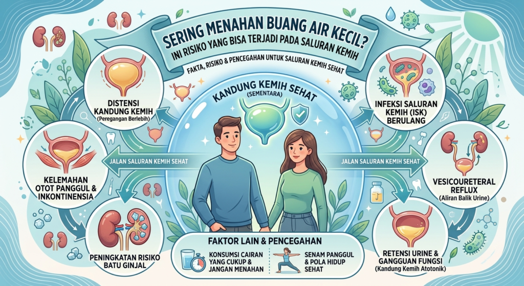 Sering Menahan Buang Air Kecil? Ini Risiko yang Bisa Terjadi pada Saluran Kemih