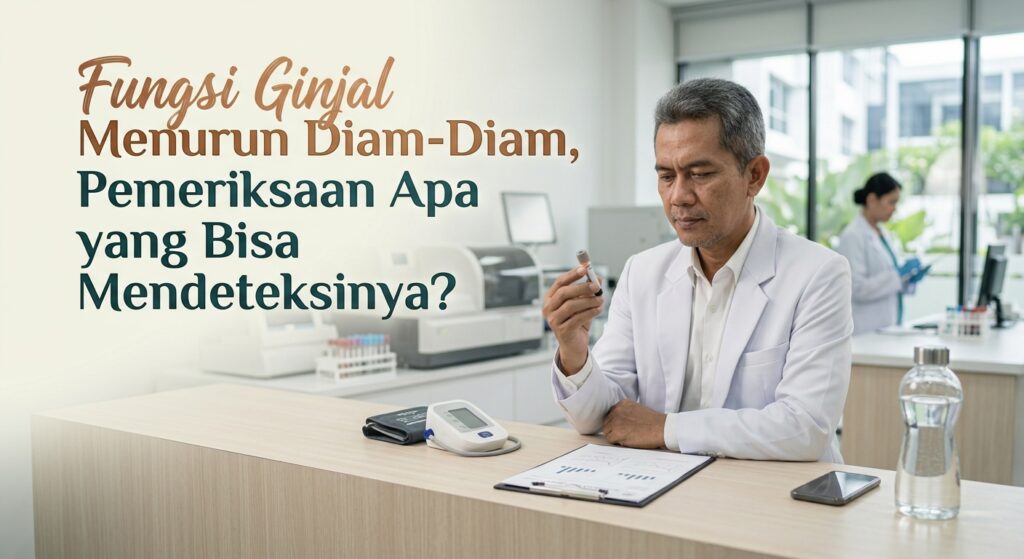 Fungsi Ginjal Menurun Diam-Diam, Pemeriksaan Apa yang Bisa Mendeteksinya?