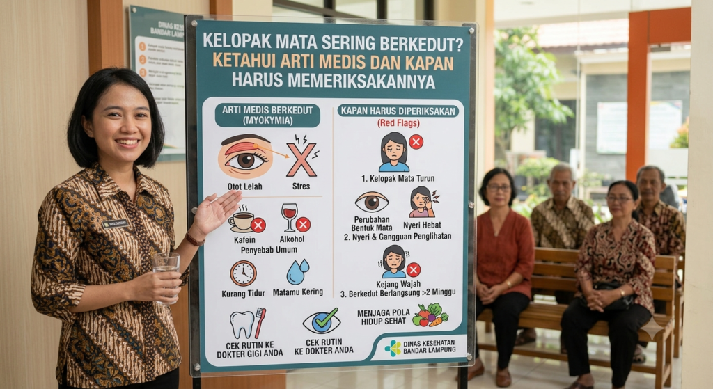 Kelopak Mata Sering Berkedut? Ketahui Arti Medis dan Kapan Harus Memeriksakannya