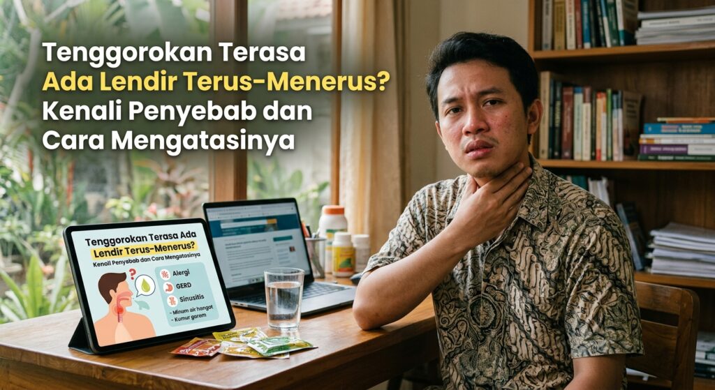 Tenggorokan Terasa Ada Lendir Terus-Menerus? Kenali Penyebab dan Cara Mengatasinya