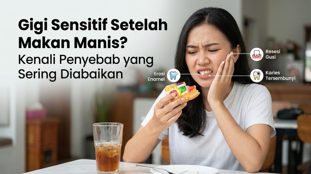 Gigi Sensitif Setelah Makan Manis? Kenali Penyebab yang Sering Diabaikan