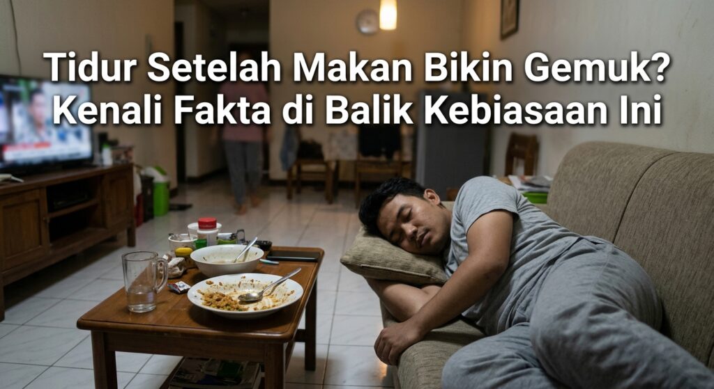 Tidur Setelah Makan Bikin Gemuk? Kenali Fakta di Balik Kebiasaan Ini