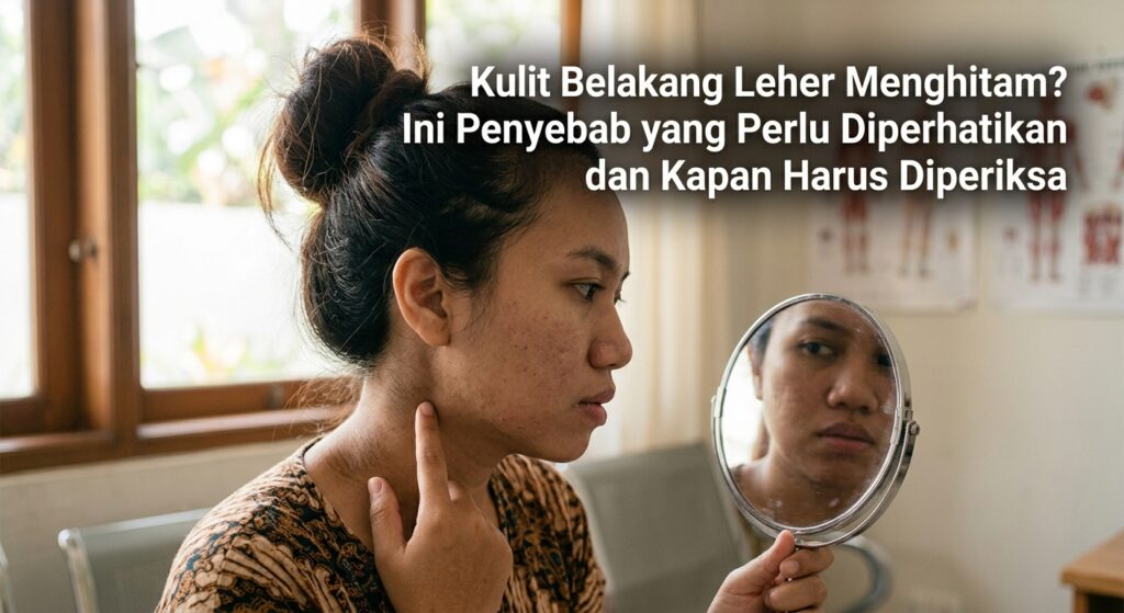 Kulit Belakang Leher Menghitam? Ini Penyebab yang Perlu Diperhatikan dan Kapan Harus Diperiksa