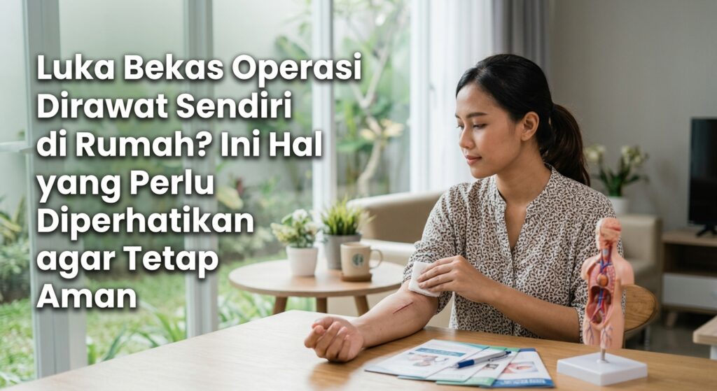 Luka Bekas Operasi Dirawat Sendiri di Rumah? Ini Hal yang Perlu Diperhatikan agar Tetap Aman